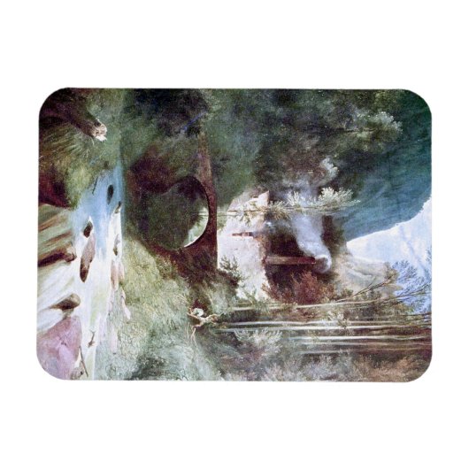 Magnet Flexible Forest Canyon (par Carl Blechen) (Horizontal)