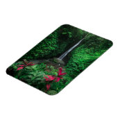 Magnet Flexible Forêt | Cascades Leke Leke Waterfalls à Bali (Côté Gauche)