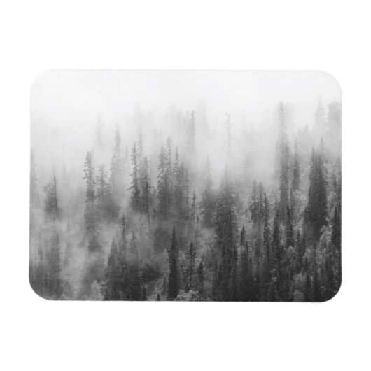 Magnet Flexible Forêt dans le brouillard (Horizontal)