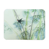Magnet Flexible Forêt de bambou - vert (Horizontal)