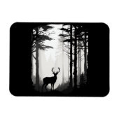 Magnet Flexible Forêt de cerfs faune (Horizontal)
