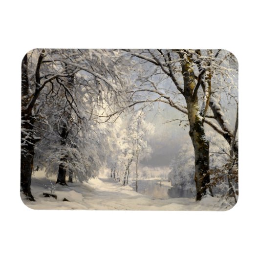 Magnet Flexible Forêt d'hiver (Horizontal)