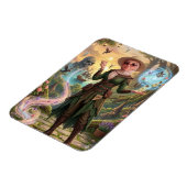 Magnet Flexible Forêt Enchantée Fantastique Puzzle (Côté Gauche)