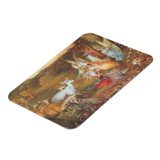 Magnet Flexible Forêt enchantée par l'artiste John Anster Fitzgera (Côté Gauche)