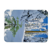 Magnet Flexible Forêt enneigée en Oregon (Horizontal)