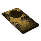 Magnet Flexible Forêt foncée Éclipse Aimant Premium, Or (Côté Droit)