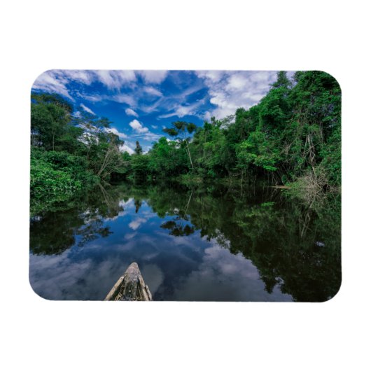 Magnet Flexible Forêt | Forêt de la jungle péruvienne (Horizontal)