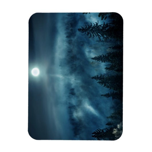 Magnet Flexible Forêt | Forêt Lune (Vertical)