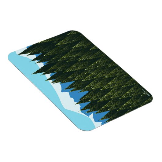 Magnet Flexible Forêt fractale (Côté Droit)