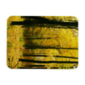 Magnet Flexible Forêt jaune d'automne (Horizontal)