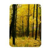Magnet Flexible Forêt jaune d'automne (Vertical)