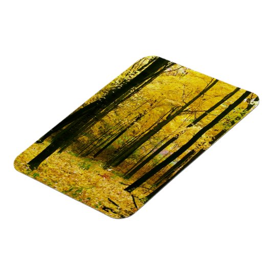 Magnet Flexible Forêt jaune d'automne (Côté Gauche)