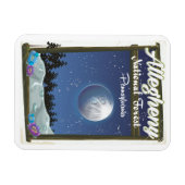 Magnet Flexible Forêt nationale d'Allegheny Pennsylvanie (Horizontal)