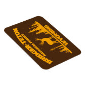 Magnet Flexible Forêt nationale de Bridger-Teton (Côté Droit)