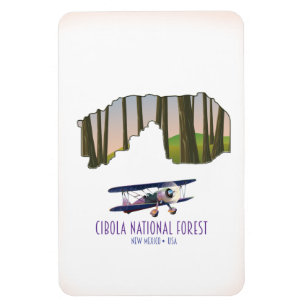 Magnet Flexible Forêt nationale de Cibola Nouveau-Mexique États-Un