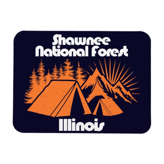 Magnet Flexible Forêt nationale de Shawnee (Horizontal)