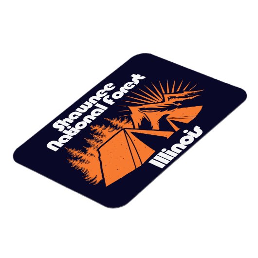 Magnet Flexible Forêt nationale de Shawnee (Côté Gauche)