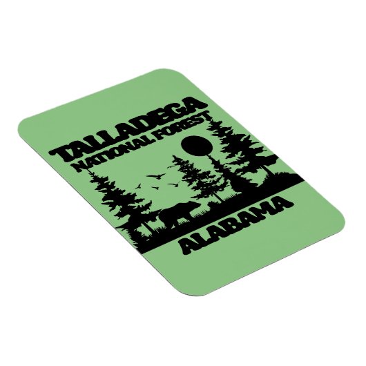 Magnet Flexible Forêt nationale de Talladega (Côté Droit)