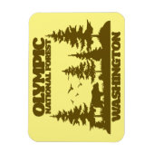 Magnet Flexible Forêt nationale olympique (Vertical)