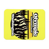 Magnet Flexible Forêt nationale olympique, Washington (Horizontal)