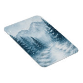Magnet Flexible Forêt neigeuse Noël magnétique (Côté Droit)
