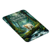 Magnet Flexible Forêt pluviale de la Grande Ourse Canada (Côté Droit)