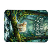 Magnet Flexible Forêt pluviale de la Grande Ourse Canada (Horizontal)
