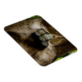 Magnet Flexible Forêt | Trois Chouettes (Côté Droit)