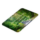 Magnet Flexible Forêt verte avec devis (Côté Gauche)