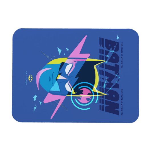 Magnet Flexible Forever Batman Light Up Head Graphic (Horizontal)