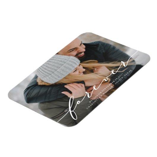 Magnet Flexible Forever commence à enregistrer la date Photo Magne (Côté Gauche)