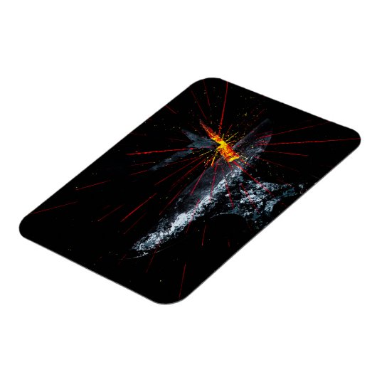 Magnet Flexible Forgé Anvil Couteau en métal forgé Farrier (Côté Gauche)