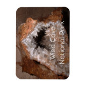 Magnet Flexible Formation de cristal, Parc national des grottes éo (Vertical)