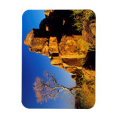 Magnet Flexible Formation rocheuse et arbre, terrain de jeu du géa (Vertical)