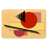 Magnet Flexible Formes Abstraites (Horizontal)