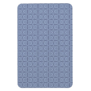 Magnet Flexible Formes circulaires bleues modernes en motif sans c