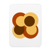 Magnet Flexible Formes géométriques Abstraites (Vertical)