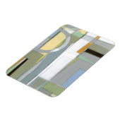 Magnet Flexible Formes géométriques Abstraites colorées (Côté Gauche)