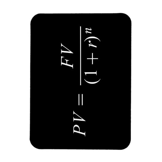 Magnet Flexible Formule "Valeur du temps" (Vertical)