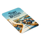 Magnet Flexible Fort Benton États-Unis (Côté Droit)