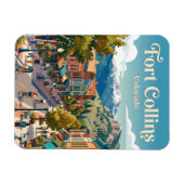 Magnet Flexible Fort Collins Colorado (Horizontal)