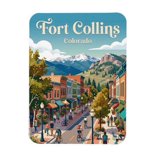 Magnet Flexible Fort Collins Colorado (Vertical)