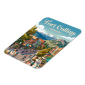 Magnet Flexible Fort Collins Colorado (Côté Gauche)