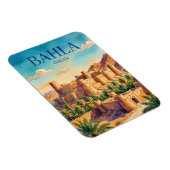 Magnet Flexible Fort de Bahla Oman (Côté Droit)