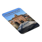 Magnet Flexible Fort Jay, monument national de Governors Island, N (Côté Droit)