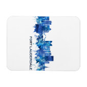 Magnet Flexible Fort Lauderdale Clover Blue (Horizontal)