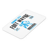 Magnet Flexible Fort Wayne (Côté Gauche)