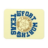 Magnet Flexible Fort Worth, Texas (Horizontal)