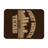 Magnet Flexible Fort Worth, Texas (Horizontal)