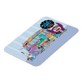 Magnet Flexible Foster's Home for Imaginary Friends | Bus scolaire (Côté Gauche)